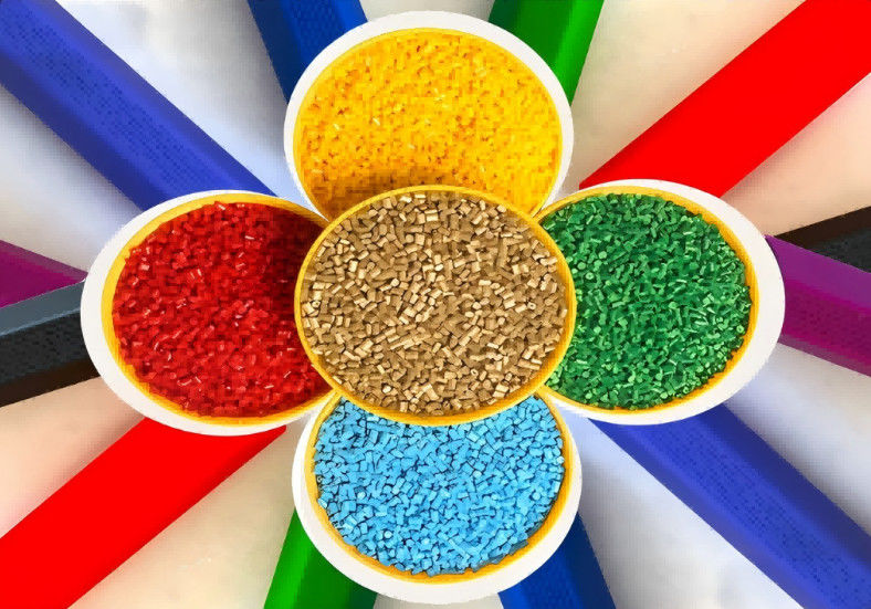 Customized Color Masterbatch PE/PP/PVC High Strength Flame Resistance