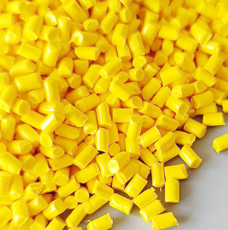 Professional Color Yellow Masterbatch High Heat Stability UV Stabilizers