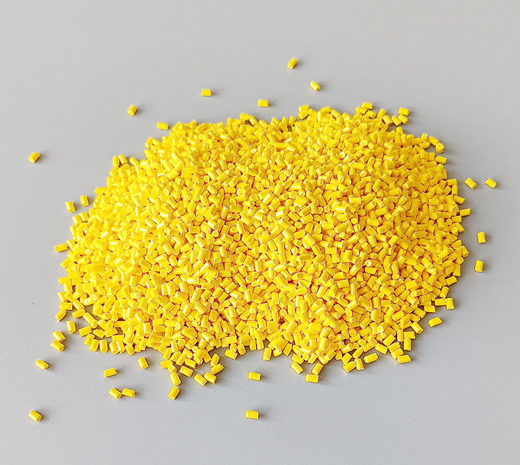 Professional Color Yellow Masterbatch High Heat Stability UV Stabilizers