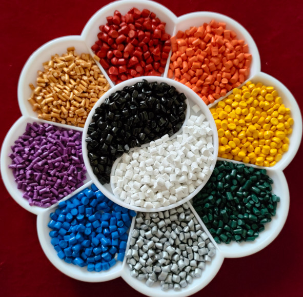 Customized Colour Masterbatches Yellow Red Blue Eco Friendly Easy ...